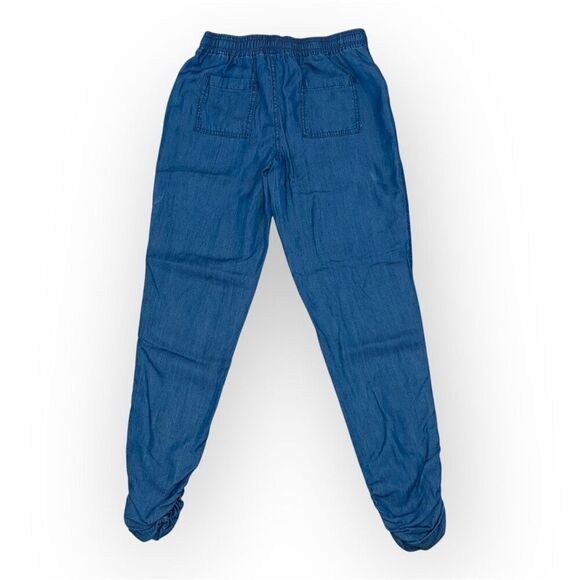 Thread & Supply Chambray Denim Joggers Tencel Sustainable Fabric Lightweight XS - Picture 3 of 16
